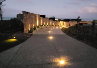stunning LED lighting by night