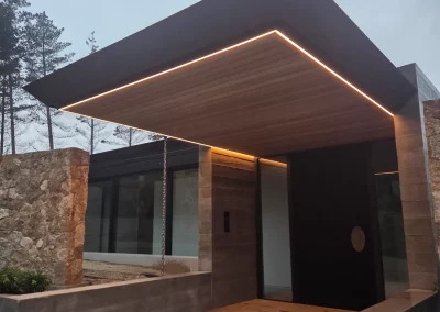 Entranceway LED lighting
